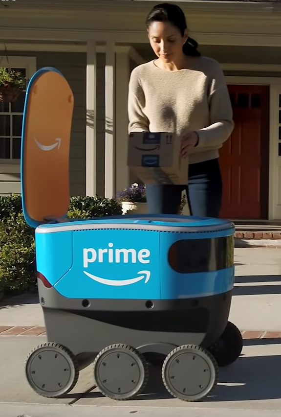Week 7 Amazon Scout Your Neighborhood Delivery Robot Newcalf